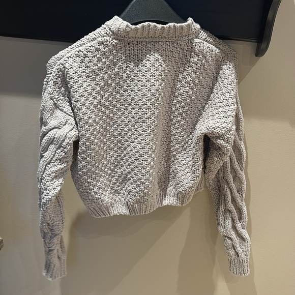 Free people Bonfire Cropped Cable-Knit Cardigan - Picture 6 of 7